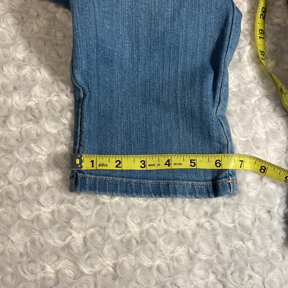 Banana Republic size 30 / 10 girlfriend patch jeans indigo wash - Picture 7 of 7